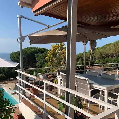 Intimate Family With Big Private Pool & Panoramic Sea View *